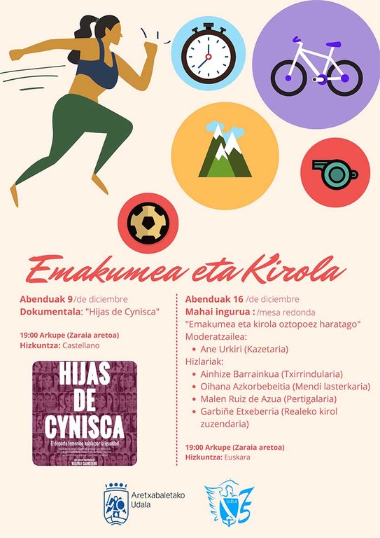 Actividades para visibilizar el deporte femenino