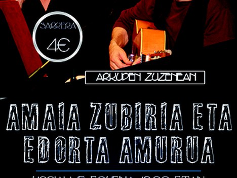 Amaia Zubiria y Edorta Amurua