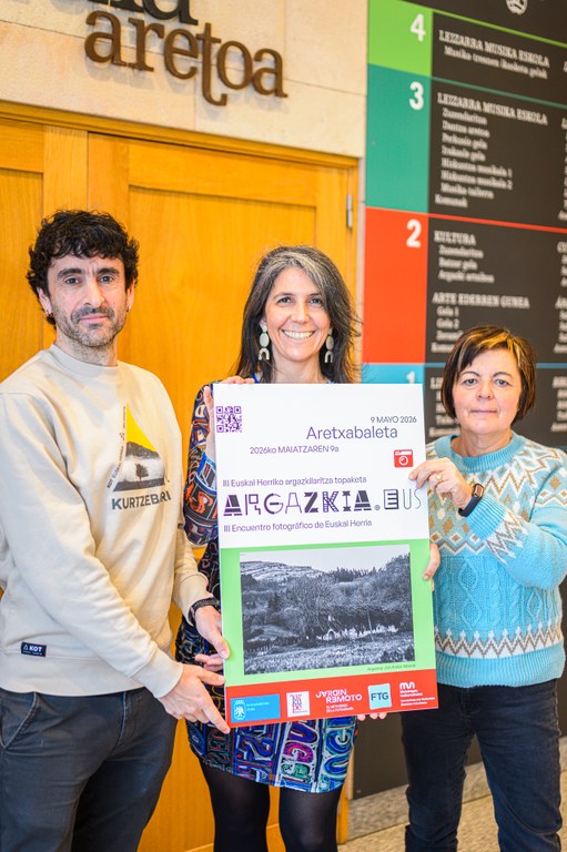 Aretxabaleta acogerá el 9 de mayo de 2026 la III edición del Encuentro Fotográfico de Euskal Herria ARGAZKIA puntu EUS con charlas, exposiciones y 4.000 € en premios