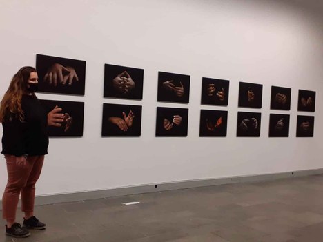 Arkupe acoge la exposición ‘Eskuen hitzak’ de Itzal Zubillaga