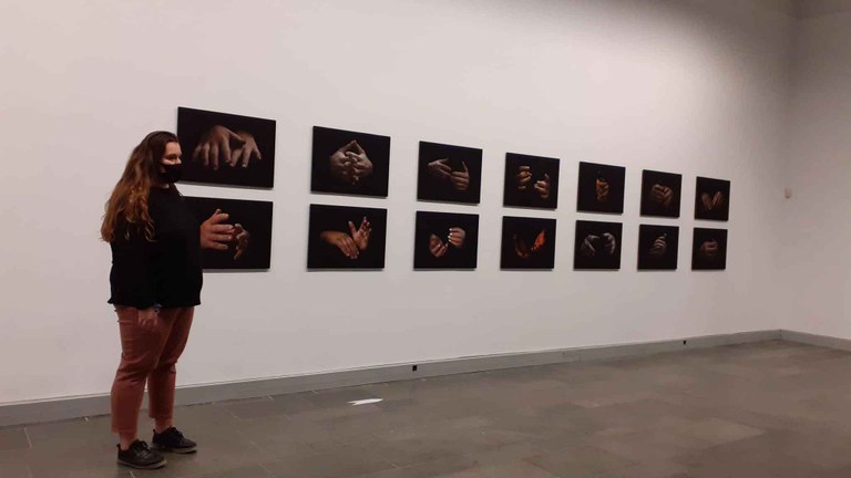 Arkupe acoge la exposición ‘Eskuen hitzak’ de Itzal Zubillaga