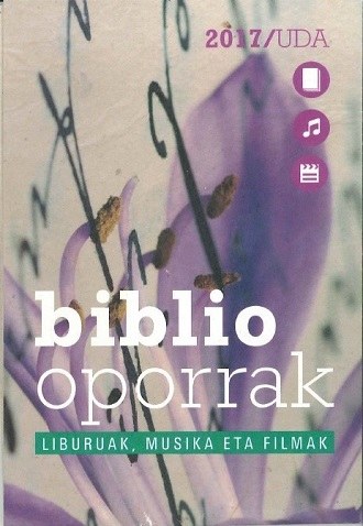 BIBLIOPORRAK 2017:  liburu, musika eta filmen gida