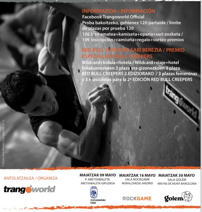 Campeonato de escalada en Ibarra kiroldegia