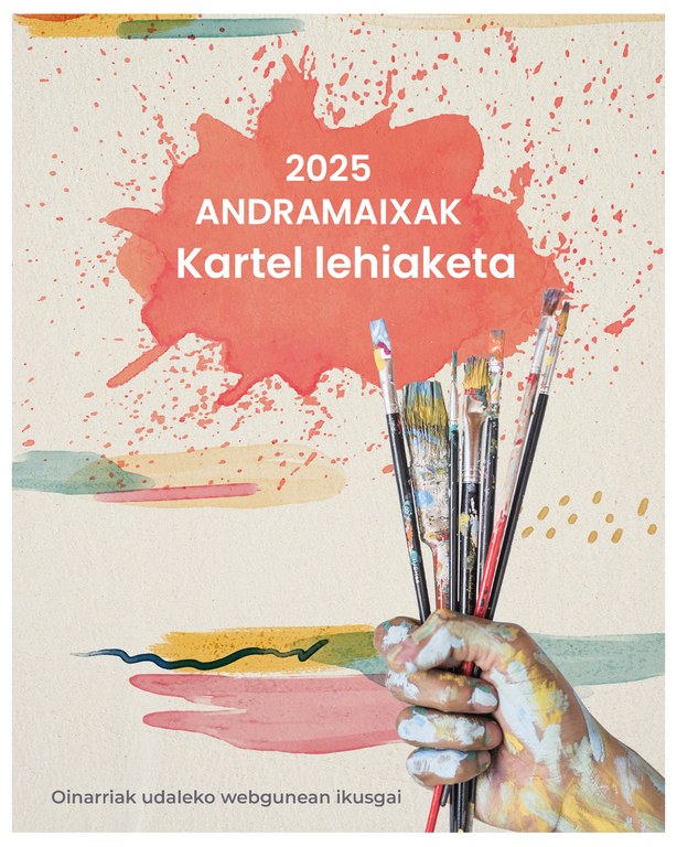 Concurso de carteles Andramaixak 2025