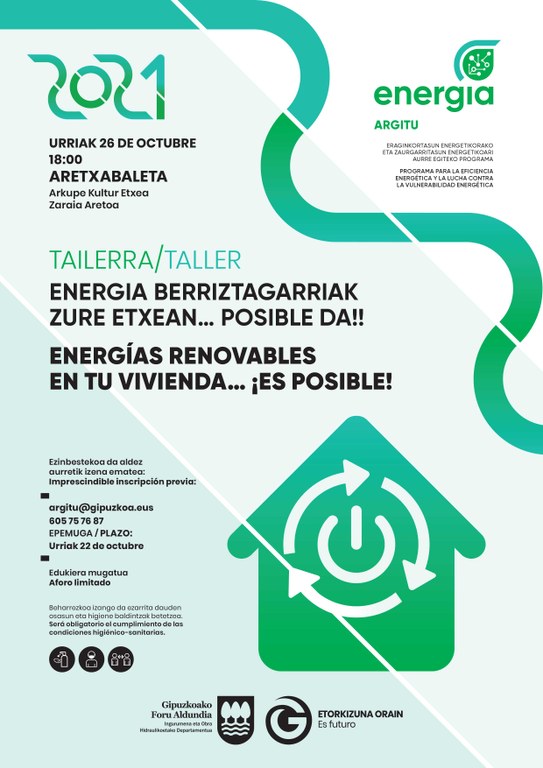 Taller práctico dirigido a la instalación de energías renovables en las viviendas