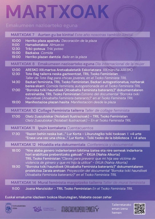 Declaración institucional del 8 de marzo