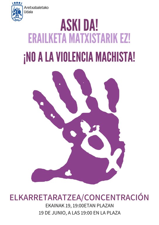 El Ayuntamiento condena el asesinato machista ocurrido en Bilbao