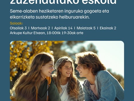 El Ayuntamiento de Aretxabaleta pone en marcha una escuela de padres y madres centrada en la adolescencia
