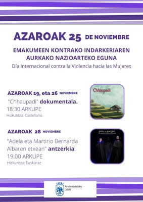El Ayuntamiento programa actividades en torno al 25-N para sensibilizar ...