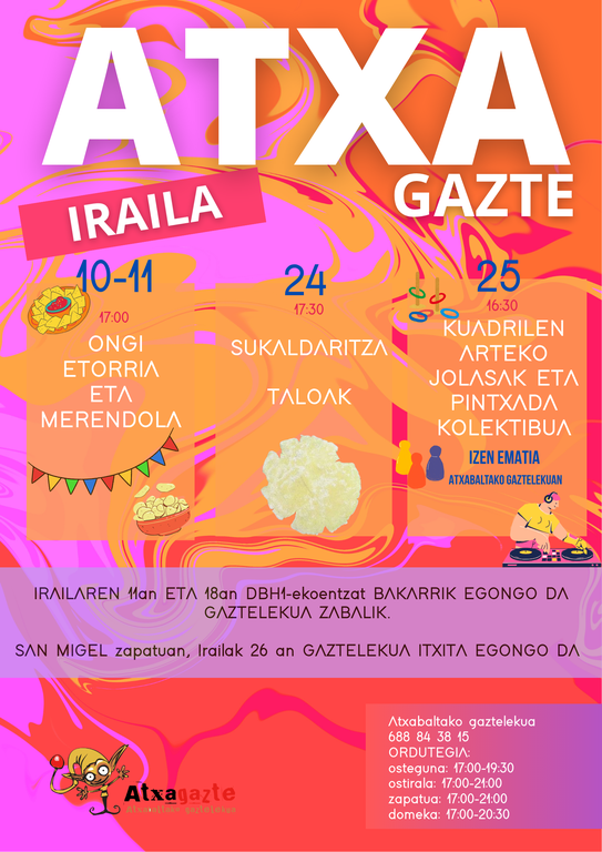El gazteleku Atxagazte inicia este fin de semana el nuevo curso