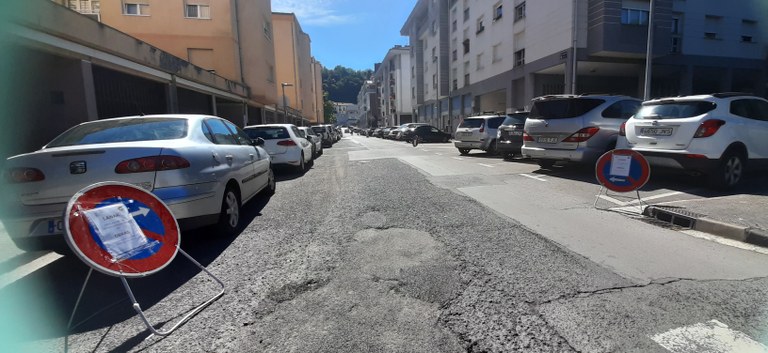 El lunes arranca el asfaltado de la calle entre Belorrieta y Andramari