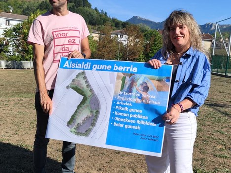 El nuevo parque con juegos de agua, zona de picnic y áreas verdes se pondrá en marcha este invierno