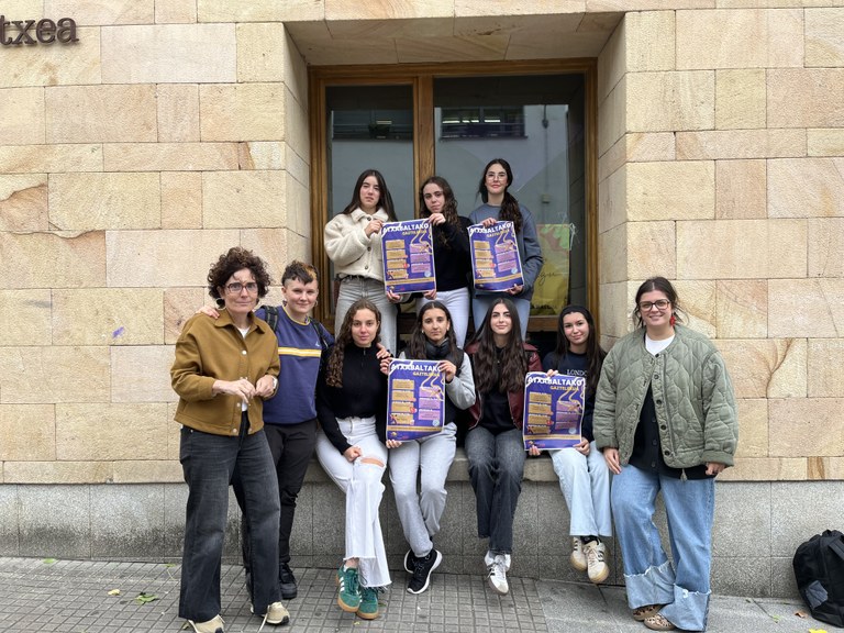 Encuentro internacional de chicas y actividades para el Gazteleku de Aretxabaleta dentro del programa Erasmus+