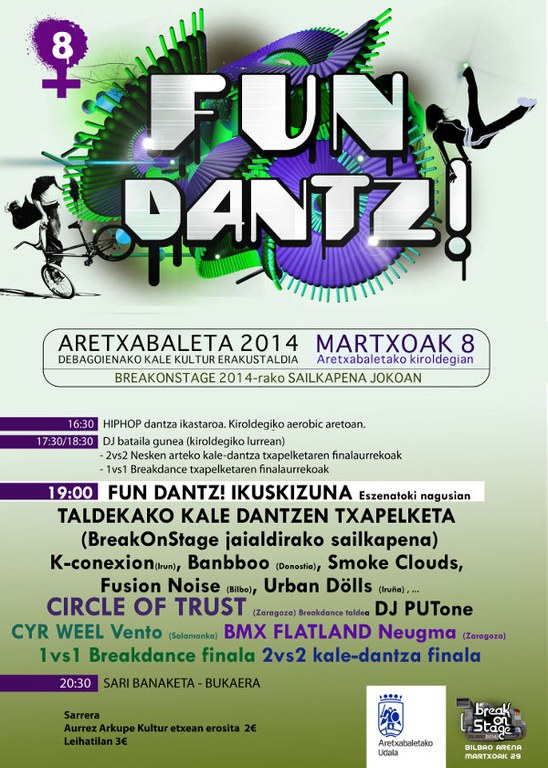 Festival de cultura urbana Fun Dantz!