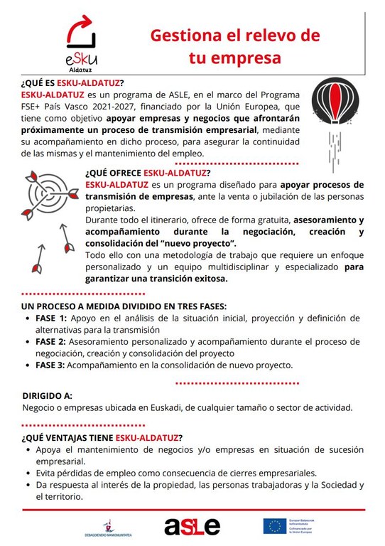 Gestiona el relevo de tu empresa