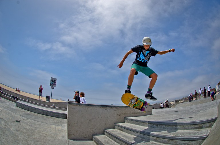 Inauguración del skatepark