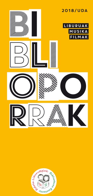 La guía de lectura “Biblioporrak” 2018 ya está disponible