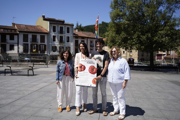 La IX a edición del Día del Tomate de Aretxabaleta se celebrará el 14 de septiembre