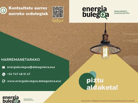 La Oficina de la Energía del Debagoiena vuelve a estar en marcha: ¡enciende el cambio!