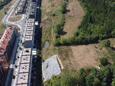 Las obras para estabilizar el talud de Txarapea comenzarán el 1 de marzo si el tiempo acompaña