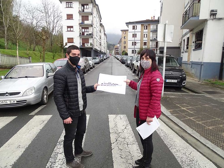 Las obras para renovar las redes de abastecimiento y saneamiento, y reurbanizar la calle Santakurtz arrancarán este año