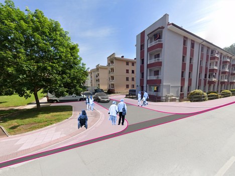 Mejora de accesibilidad del cruce de Bedarreta