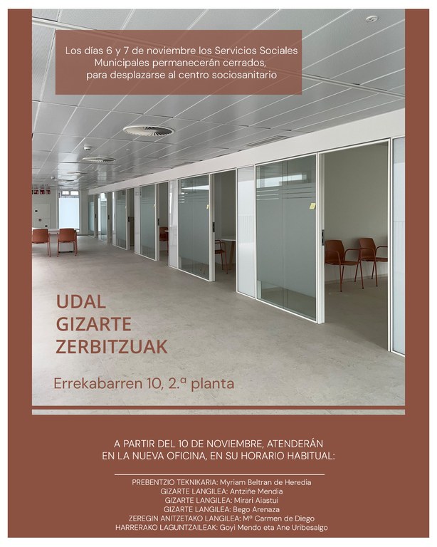 Nueva oficina en los servicios sociales municipales