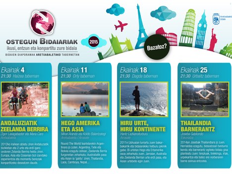 Ostegun bidaiariak 2015 ya está en marcha