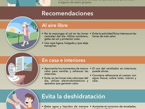 Recomendaciones para los días de calor