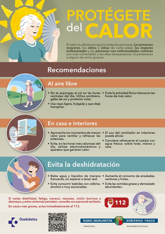 Recomendaciones para los días de calor