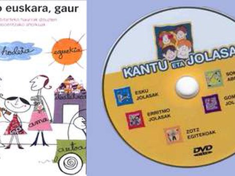 Reparto del DVD 'Kantu eta Jolasak' y consejos para padres y madres