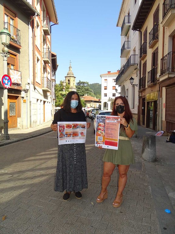 Ruta de pintxos y feria en la Semana del Tomate de Aretxabaleta