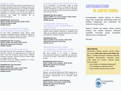 Se ha presentado el III. Programa de la Escuela de Apropiación