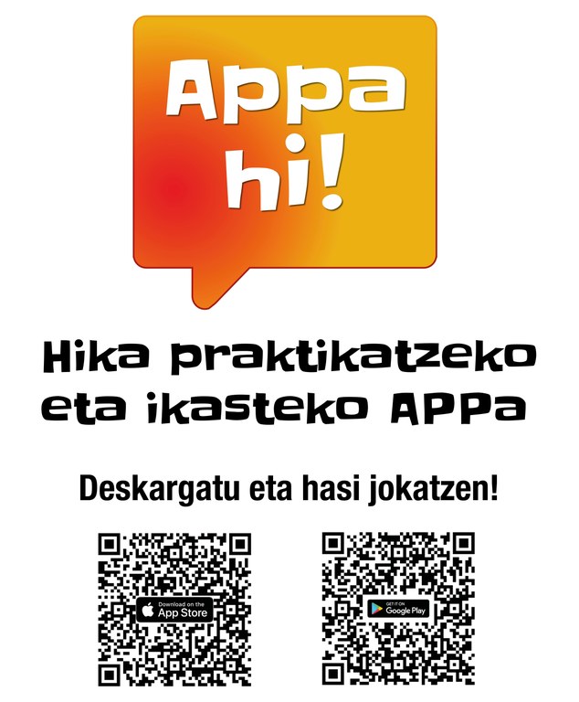 Se presenta AppaHi!, una APP para aprender a tutear en euskera