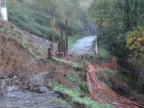 Se rescinde el contrato de obra de adecuación del paseo hasta el polideportivo