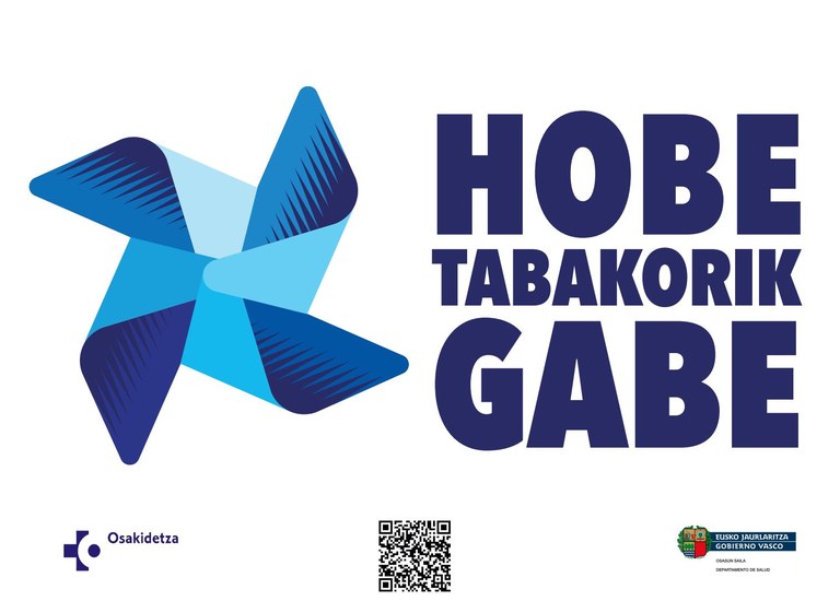 Semana sin humo en Euskadi: "Mejor sin tabaco"