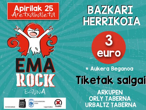 Tickets para la comida de Emarock