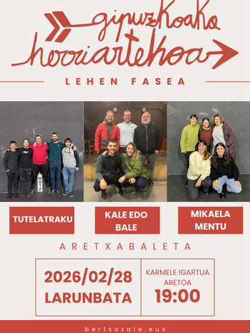 ACTUACIÓN DE BERTSOLARIS