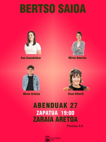 ACTUACIÓN DE BERTSOLARIS