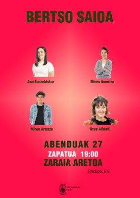 ACTUACIÓN DE BERTSOLARIS