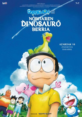 DORAEMON MOVIE. NOBITAREN DINOSAURO BERRIA