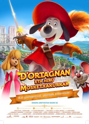 D´Ortagnan eta Hiru Moske-Txakurrak