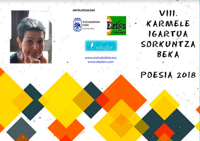 Entrega de premios: "Karmele Igartua sorkuntza beka"