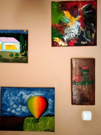EXPOSICIÓN DE OBRAS REALIZADAS POR MIEMBROS DE GARAGUNE EXPOSICIÓN DE OBRAS REALIZADAS POR MIEMBROS DE GARAGUNE