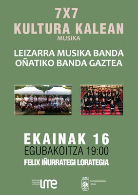 LEIZARRA MUSIKA BANDA ETA OÑATIKO BANDA GAZTEA