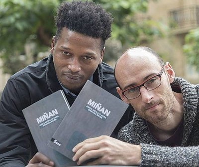 Presentación por streaming del libro "Miñán" de Amets Arzallus e Ibrahima Balde