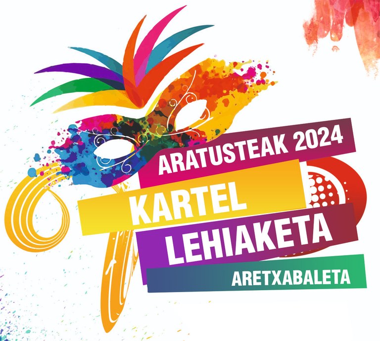 2024ko aratusteak iragartzeko kartel lehiaketa