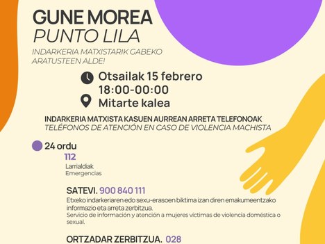 Aratusteetan gune morea egongo da