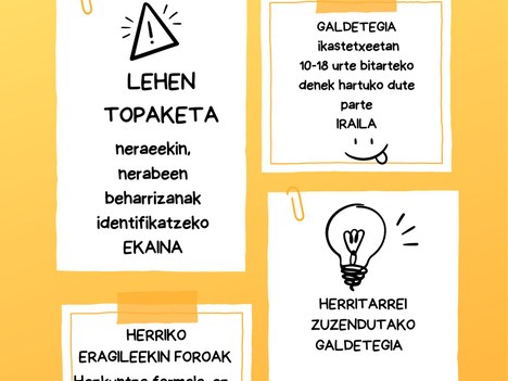 Aretxabaleta eta Eskoriatza udalerrietan Gazteen Ongizate emozionalaren diagnostikoa  egingo da, herritarrekin elkarlanean