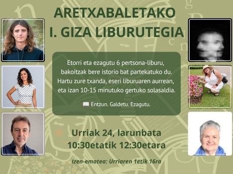 Aretxabaletako Liburutegiak ekintza sorta prestatu du urrirako, adin guztietako herritarrei zuzendua.